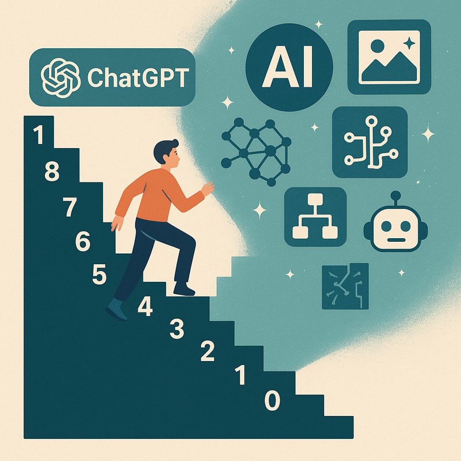 Climbing the scale from AI novice to expert