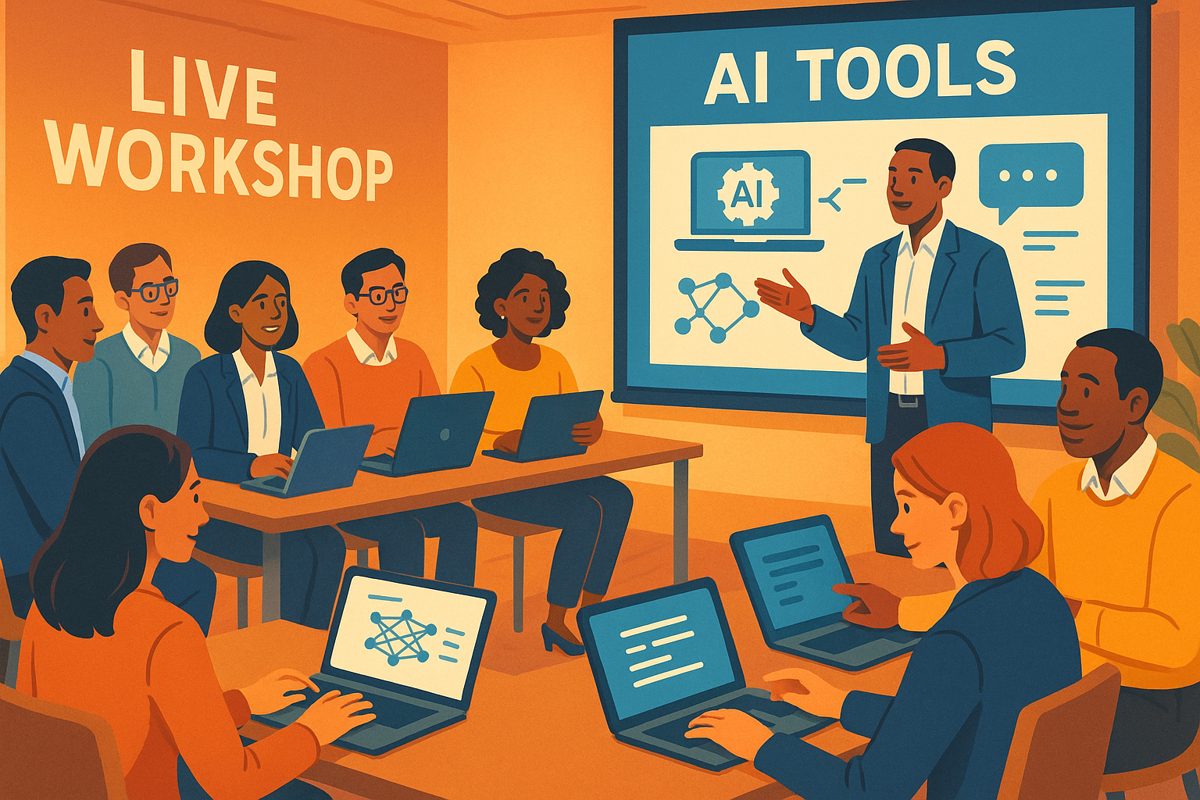 A Live AI Workshop session